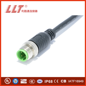 M8-注塑式公針母接頭