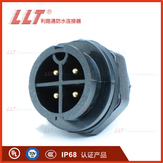 M22-面板式母接頭公針